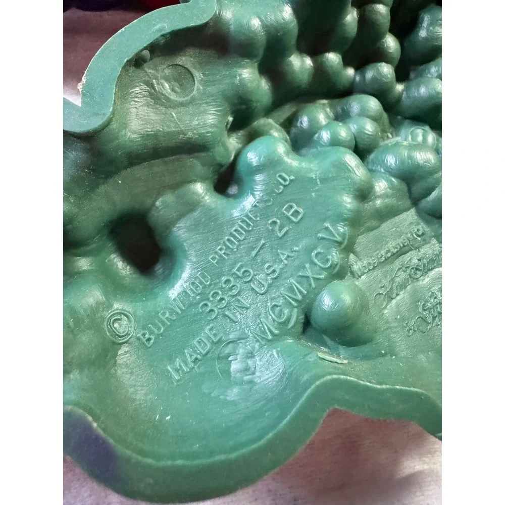Vintage Burwood Home Interiors Fruit Wall Plaque Set 5pc Grapes Apple Pepper